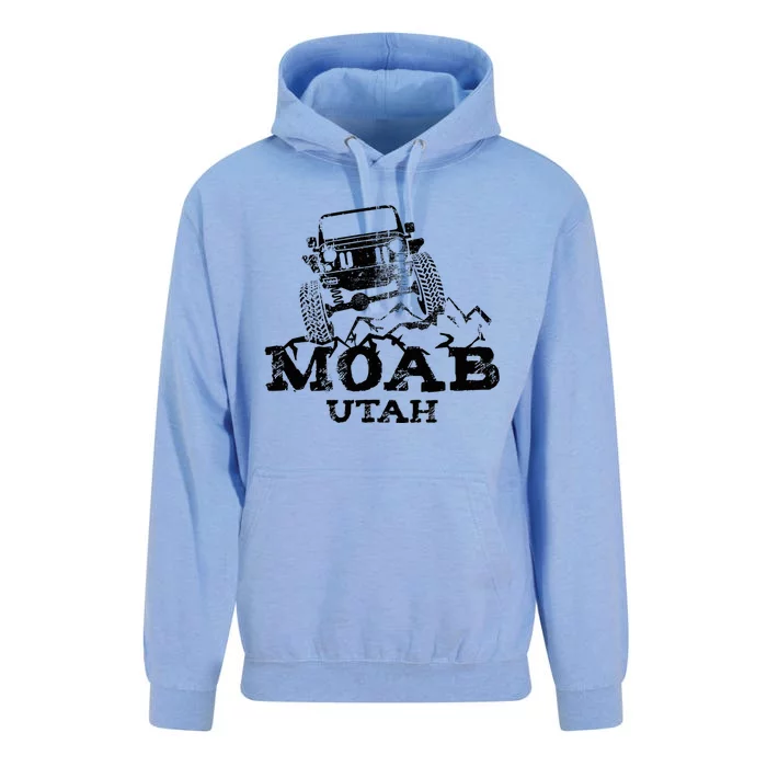 Moab Utah Off Roading Unisex Surf Hoodie