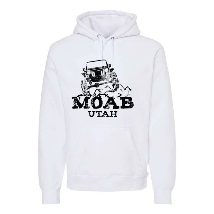 Moab Utah Off Roading Premium Hoodie