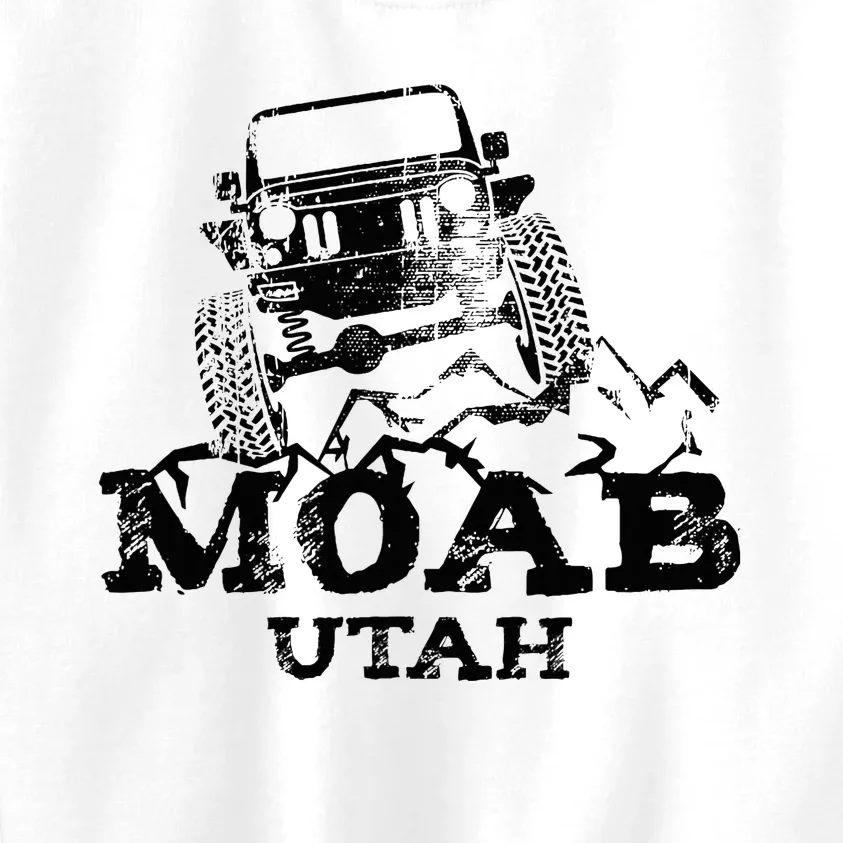 Moab Utah Off Roading Kids Sweatshirt