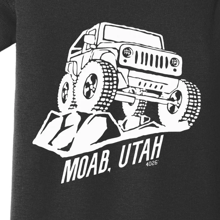 Moab Utah Off Road Desert Adventure Baby Bodysuit