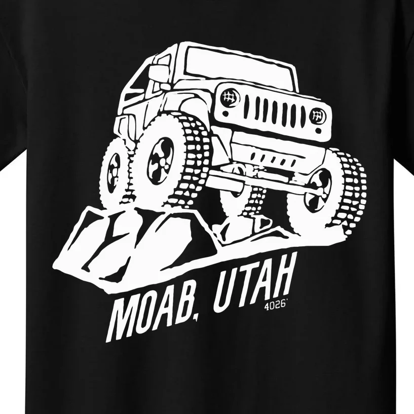 Moab Utah Off Road Desert Adventure Kids T-Shirt