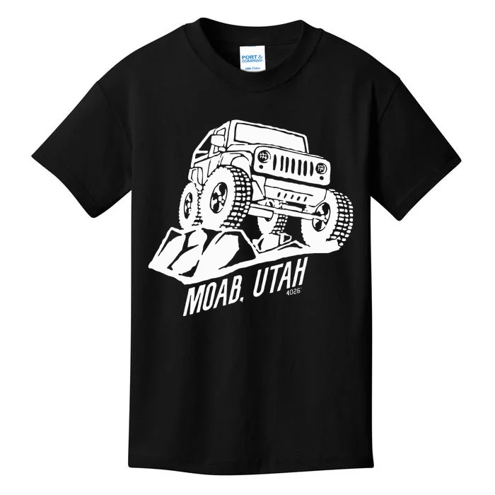 Moab Utah Off Road Desert Adventure Kids T-Shirt