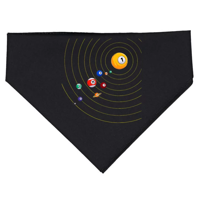 My Universe Pool Billiard USA-Made Doggie Bandana