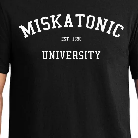 Miskatonic University Realistic Emblem Pajama Set