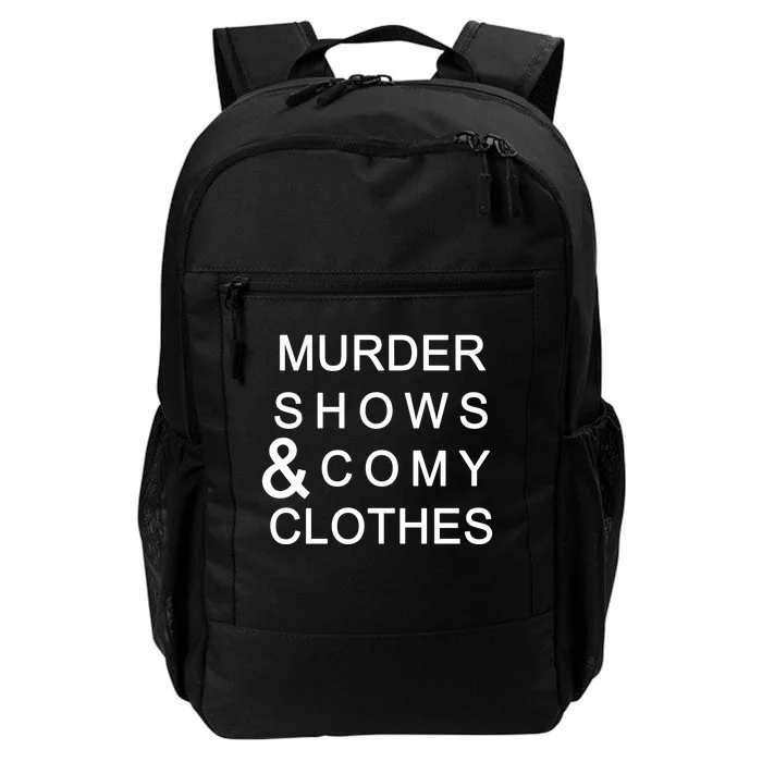 Murder Shows & Comy Clothes Daily Commute Backpack