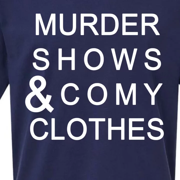 Murder Shows & Comy Clothes Sueded Cloud Jersey T-Shirt