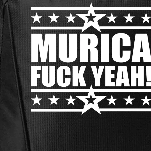 Murica F*ck Yeah! City Backpack