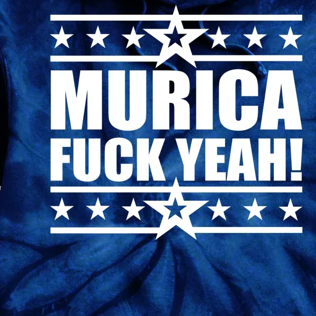 Murica F*ck Yeah! Tie Dye Hoodie