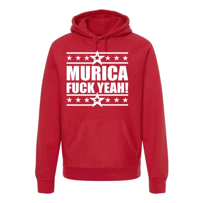 Murica F*ck Yeah! Premium Hoodie