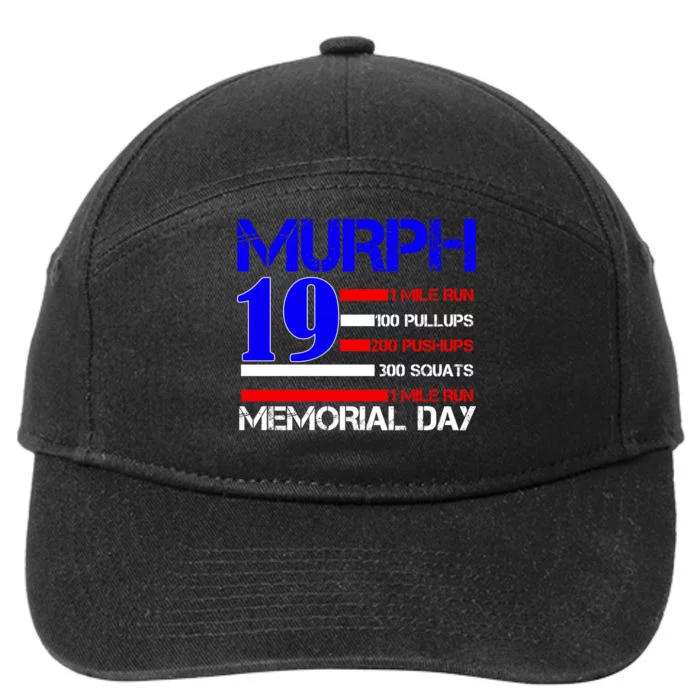 Murph 19 Memorial Day 7-Panel Snapback Hat