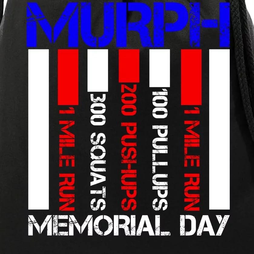 Murph Memorial Day Drawstring Bag