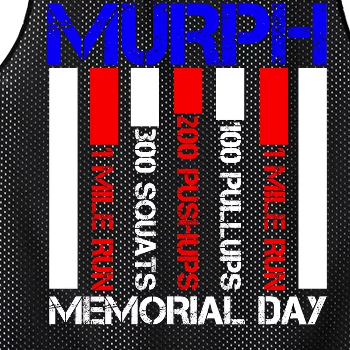 Murph Memorial Day Mesh Reversible Basketball Jersey Tank