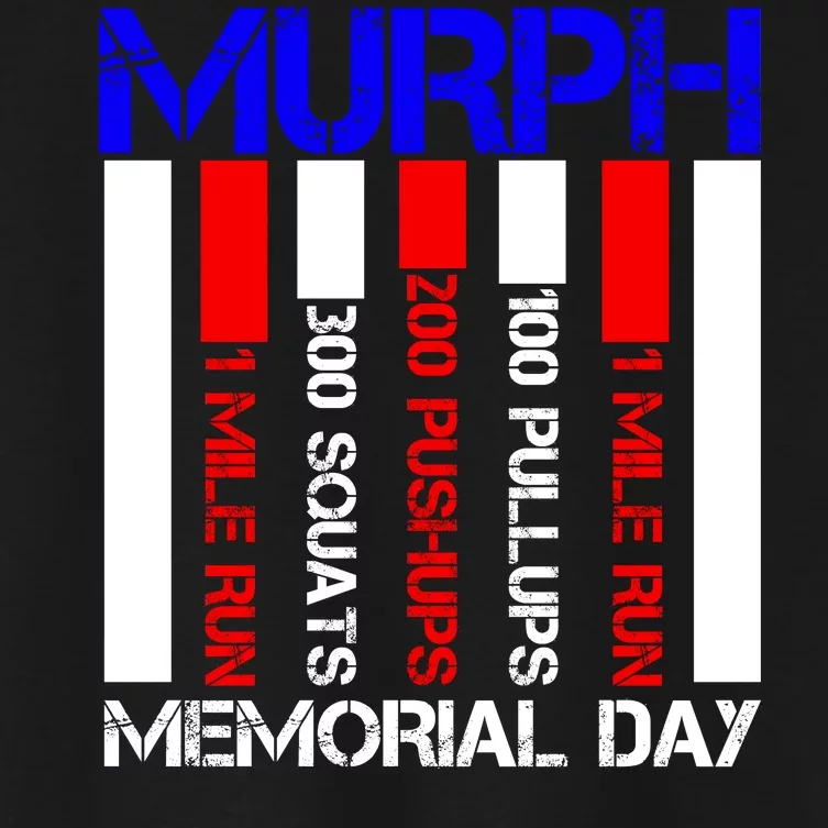 Murph Memorial Day Women's Crop Top Tee