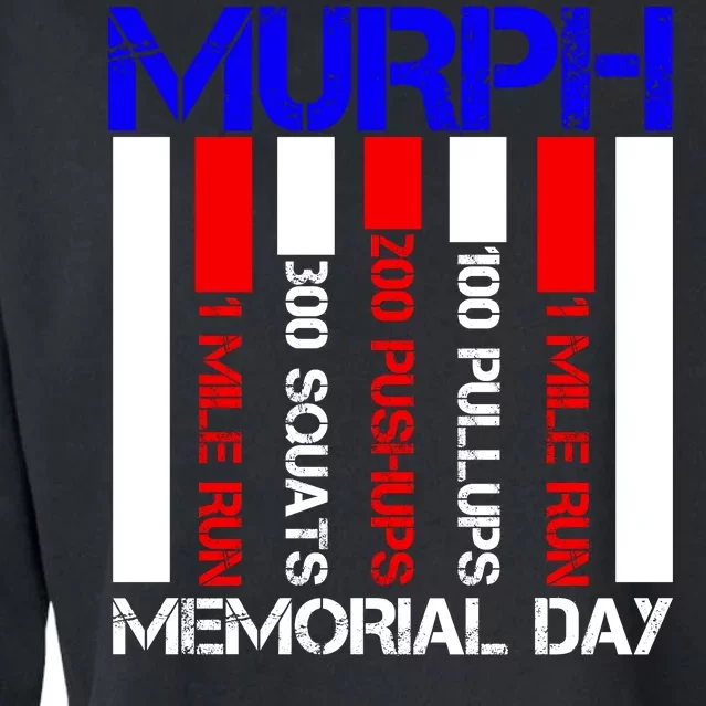 Murph Memorial Day Cropped Pullover Crew