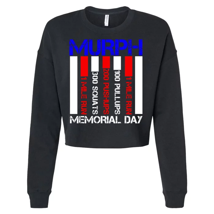 Murph Memorial Day Cropped Pullover Crew