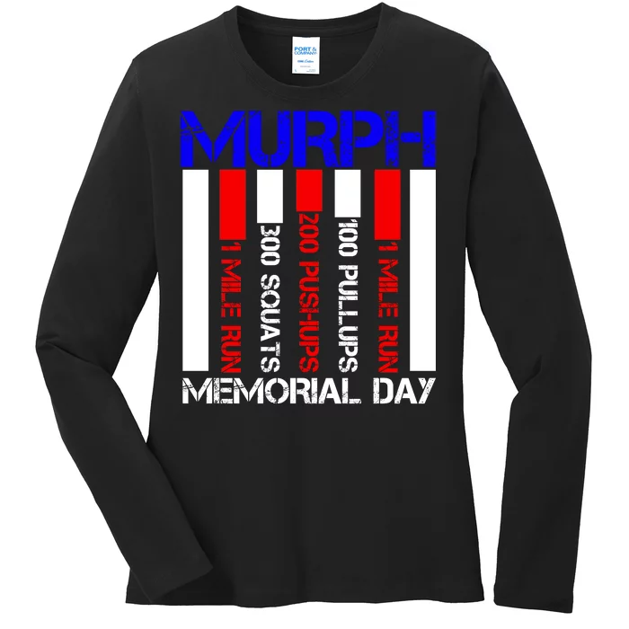 Murph Memorial Day Ladies Long Sleeve Shirt