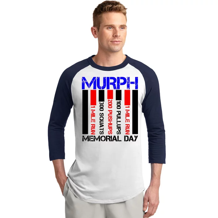 Murph Memorial Day Baseball Sleeve Shirt