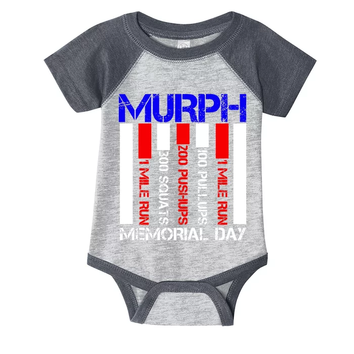 Murph Memorial Day Infant Baby Jersey Bodysuit