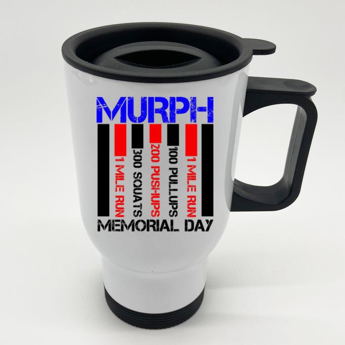 Murph Memorial Day Front & Back Stainless Steel Travel Mug