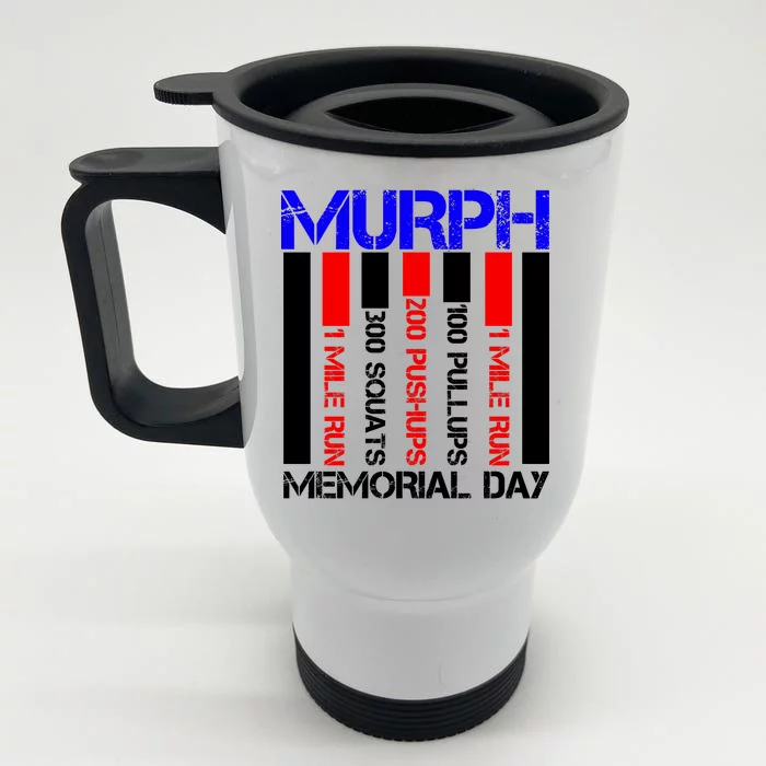 Murph Memorial Day Front & Back Stainless Steel Travel Mug