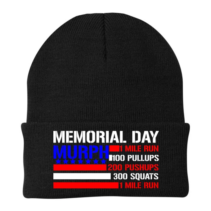 Murph Memorial Day 1 Mile Run Knit Cap Winter Beanie