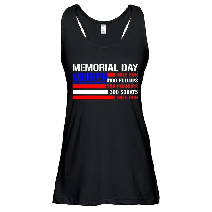 Murph Memorial Day 1 Mile Run Ladies Essential Flowy Tank