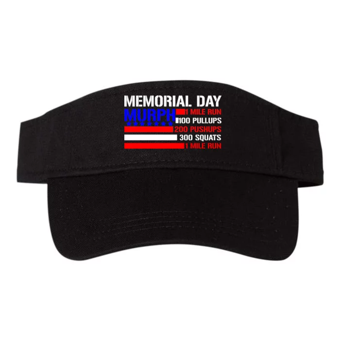 Murph Memorial Day 1 Mile Run Valucap Bio-Washed Visor