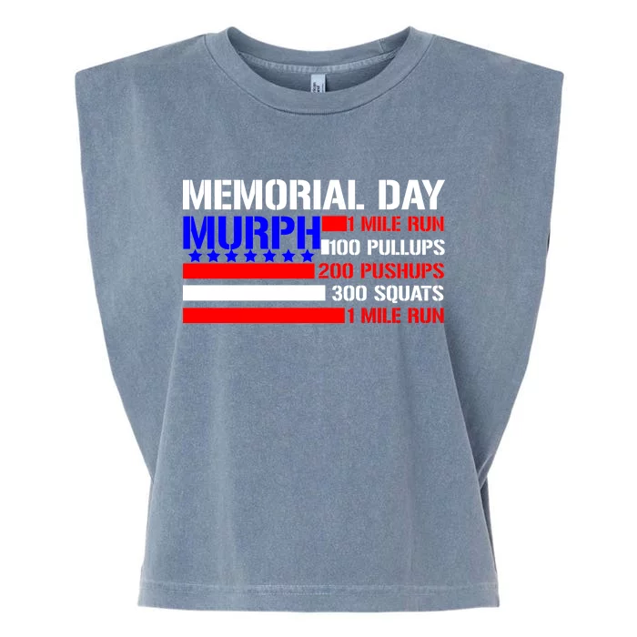 Murph Memorial Day 1 Mile Run Garment-Dyed Women's Muscle Tee