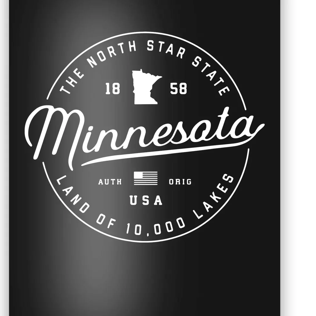 Minnesota Us State Travel Vacation Shirts Mn Usa Poster