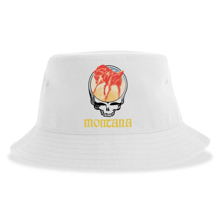 Montana United States Of Dead Sustainable Bucket Hat