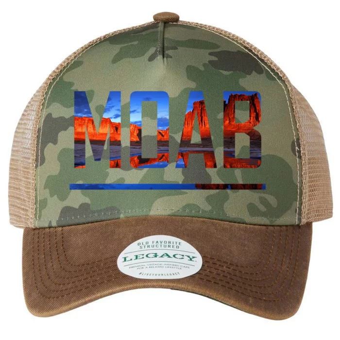 Moab, Utah Scenic Desert Adventure Legacy Tie Dye Trucker Hat