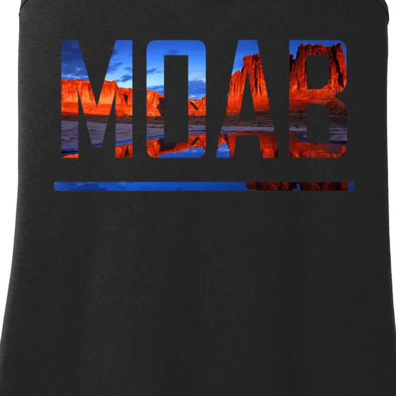 Moab, Utah Scenic Desert Adventure Ladies Essential Tank