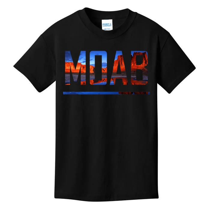 Moab, Utah Scenic Desert Adventure Kids T-Shirt