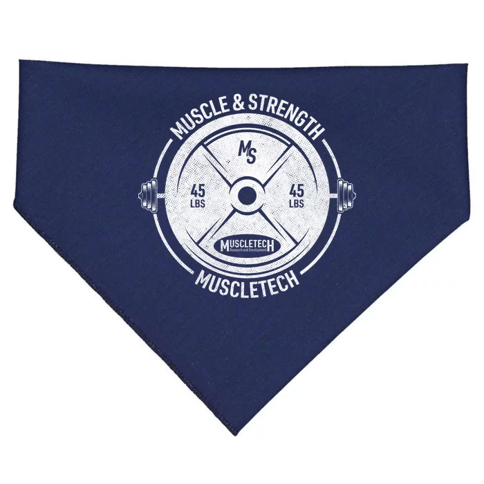 Muscle and Strength Muscletech USA-Made Doggie Bandana