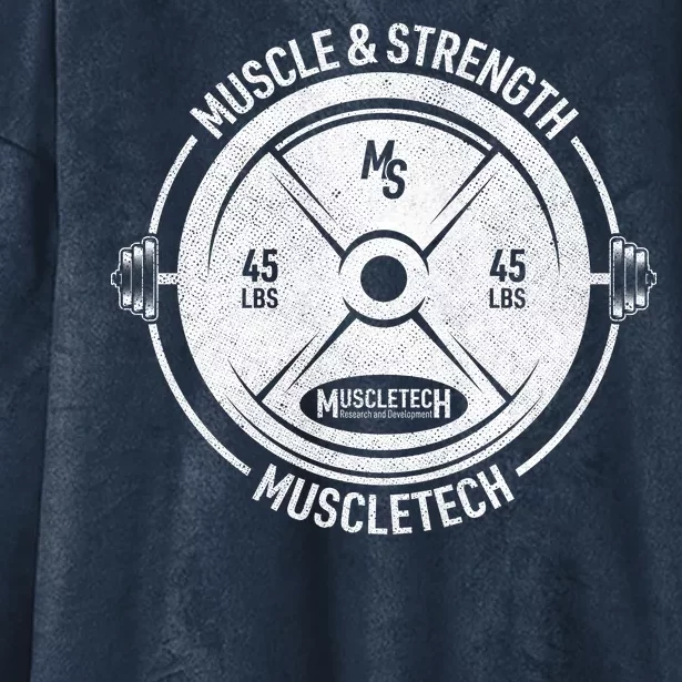 Muscle and Strength Muscletech Hooded Wearable Blanket