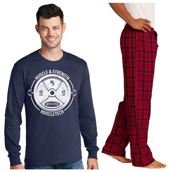 Muscle and Strength Muscletech Long Sleeve Pajama Set