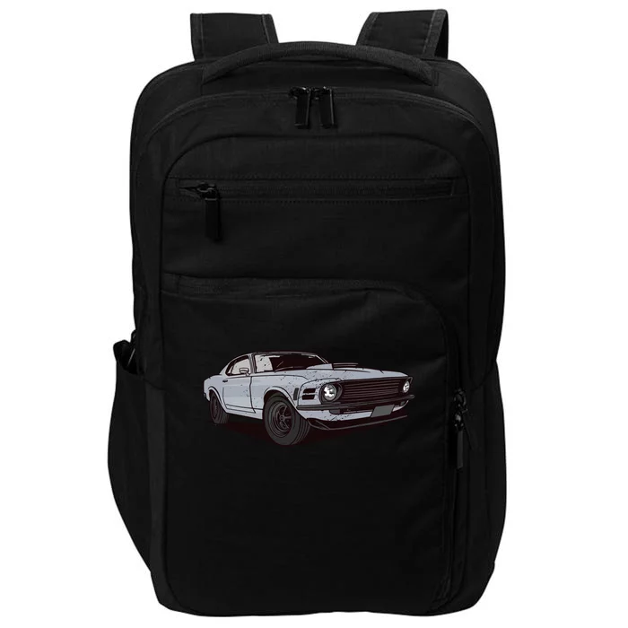 Muscle Race Car Impact Tech Backpack