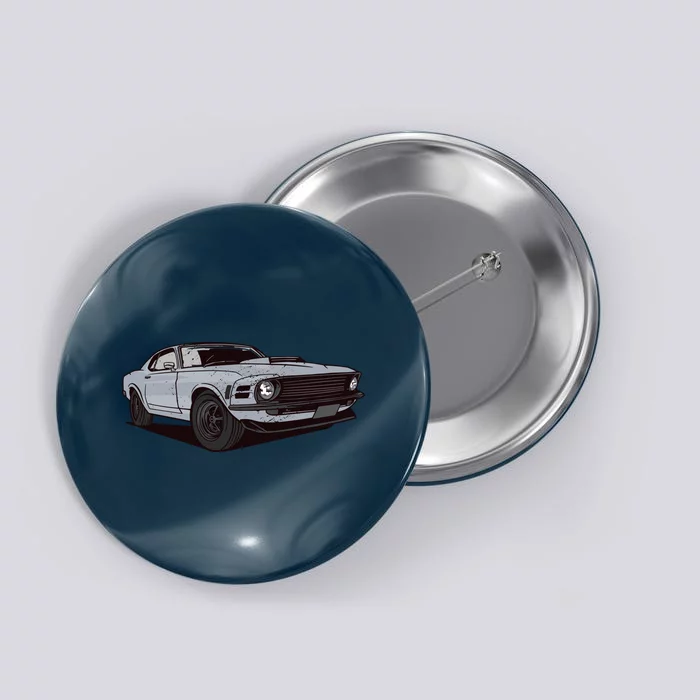 Muscle Race Car Button