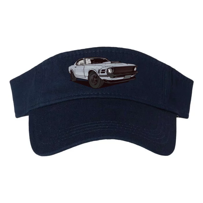 Muscle Race Car Valucap Bio-Washed Visor