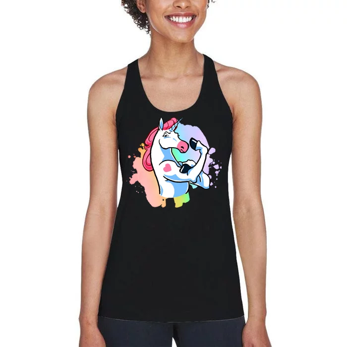 Muscle Unicorn Women's Racerback Tank