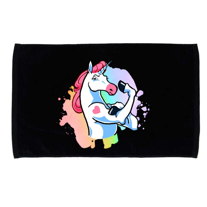 Muscle Unicorn Microfiber Hand Towel