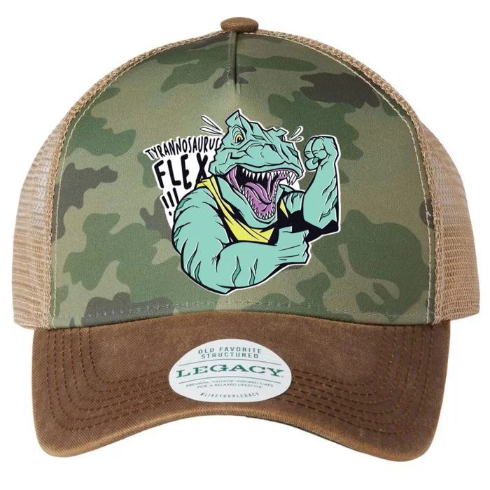 Muscular Trex Flex Legacy Tie Dye Trucker Hat