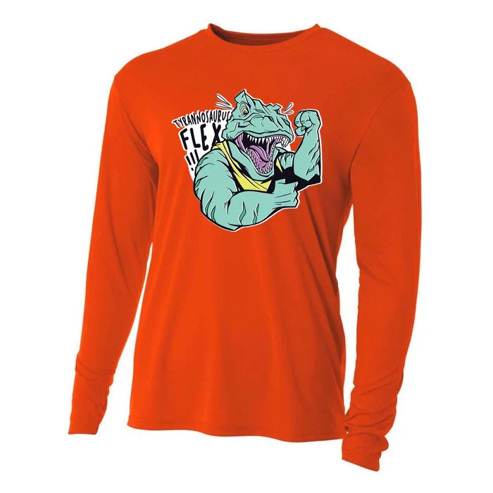 Muscular Trex Flex Cooling Performance Long Sleeve Crew