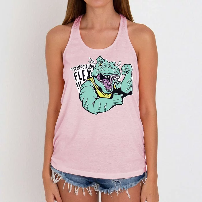 Muscular Trex Flex Women's Knotted Racerback Tank