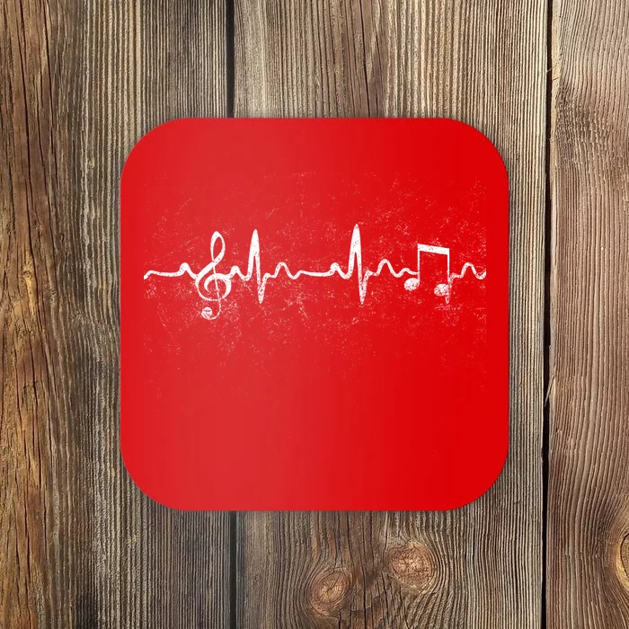 Music Heartbeat Pulse Coaster