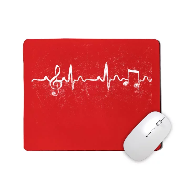 Music Heartbeat Pulse Mousepad