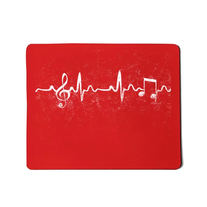 Music Heartbeat Pulse Mousepad