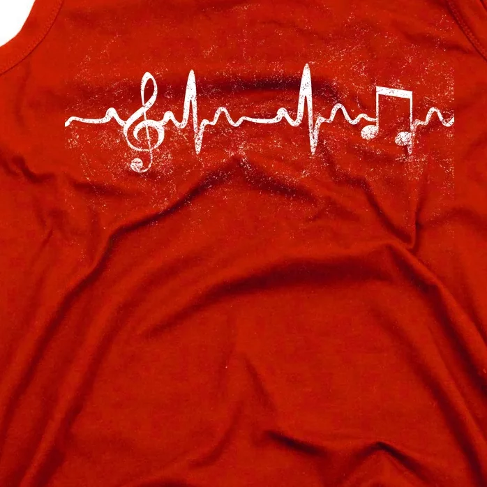 Music Heartbeat Pulse Tank Top