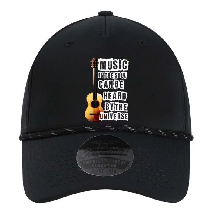 Music In The Soul Can Be Heard By The Universe Guitar Performance The Dyno Cap