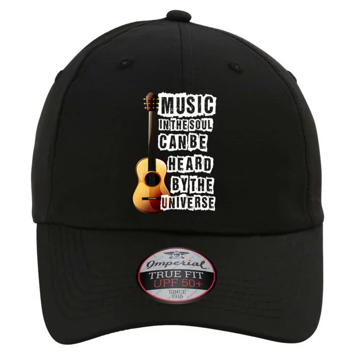 Music In The Soul Can Be Heard By The Universe Guitar The Original Performance Cap